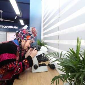 [Chùm ảnh] Petrovietnam khánh thành phòng STEM tại Trường THCS Lê Quý Đôn, tỉnh Tuyên Quang