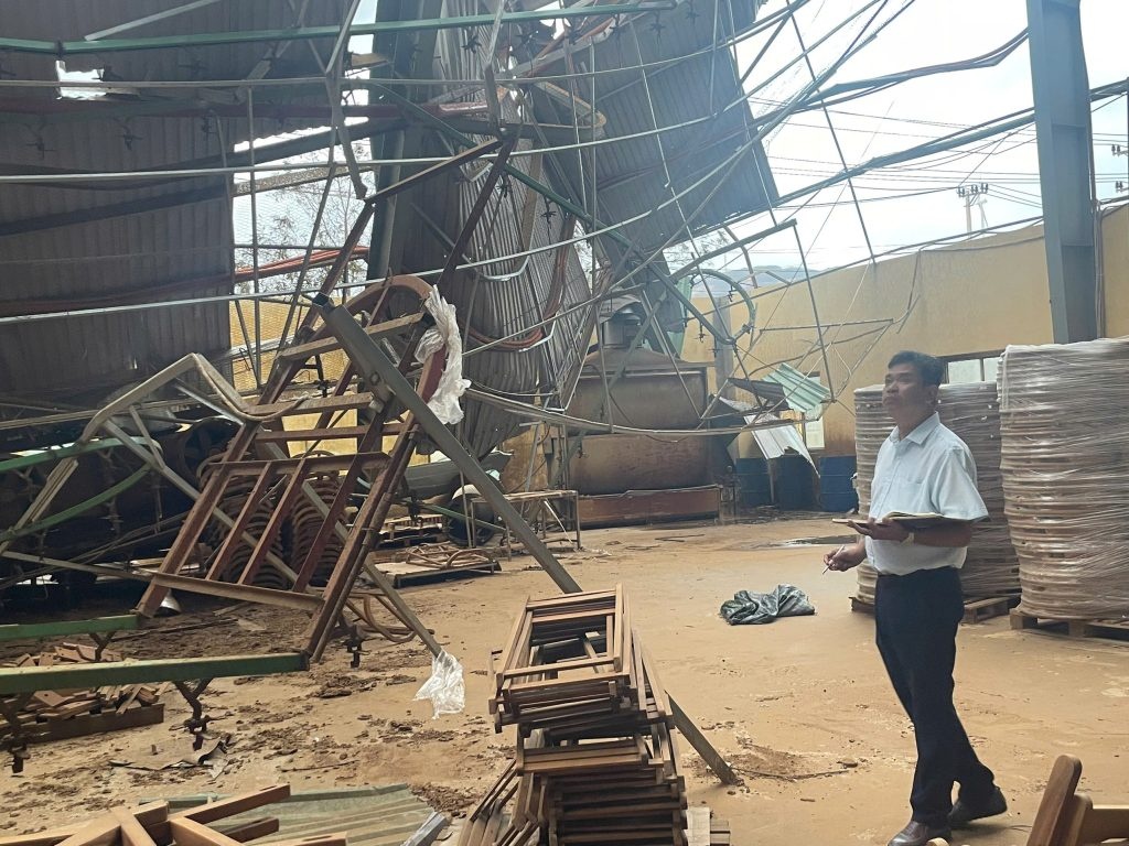 PJICO chung tay khắc phục hậu quả sau bão số 13 gây ra