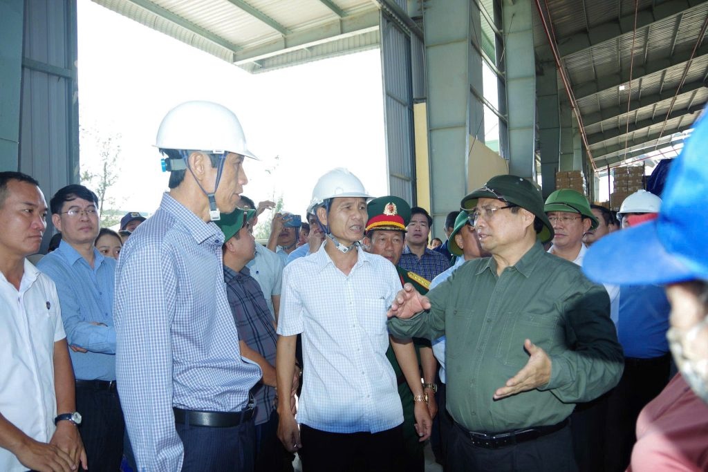 PJICO chung tay khắc phục hậu quả sau bão số 13 gây ra