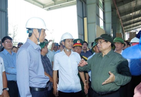 PJICO chung tay khắc phục hậu quả sau bão số 13 gây ra