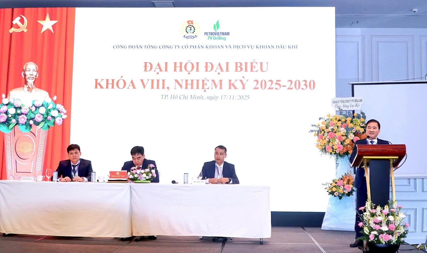 Đại hội Công đoàn PV Drilling khóa VIII: Vững tiên phong - Bền cống hiến