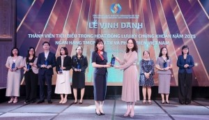 BIDV - Top 10 thành viên tiêu biểu trong hoạt động lưu ký chứng khoán năm 2025