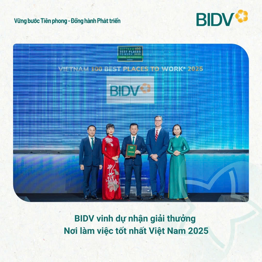 BIDV được vinh danh BIDV được vinh danh