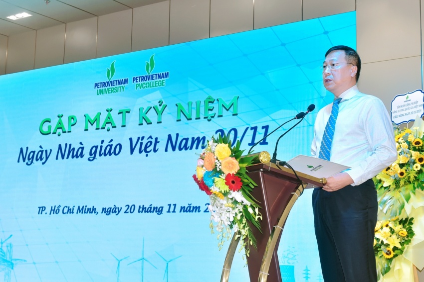 PVU và PV College tôn vinh Ngày Nhà giáo Việt Nam 20/11: Khẳng định sứ mệnh kiến tạo nhân lực Năng lượng PVU và PV College tôn vinh Ngày Nhà giáo Việt Nam 20/11: Khẳng định sứ mệnh kiến tạo nguồn nhân lực năng lượng