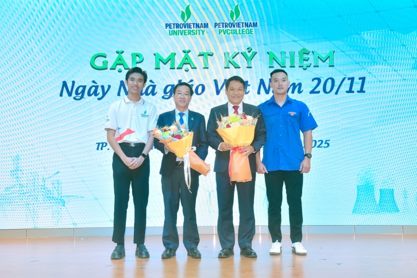 PVU và PV College tôn vinh Ngày Nhà giáo Việt Nam 20/11: Khẳng định sứ mệnh kiến tạo nhân lực Năng lượng PVU và PV College tôn vinh Ngày Nhà giáo Việt Nam 20/11: Khẳng định sứ mệnh kiến tạo nguồn nhân lực năng lượng