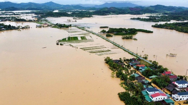 Cảnh báo nguy cơ ngập lụt, sạt lở đất do mưa lớn ở Trung Bộ