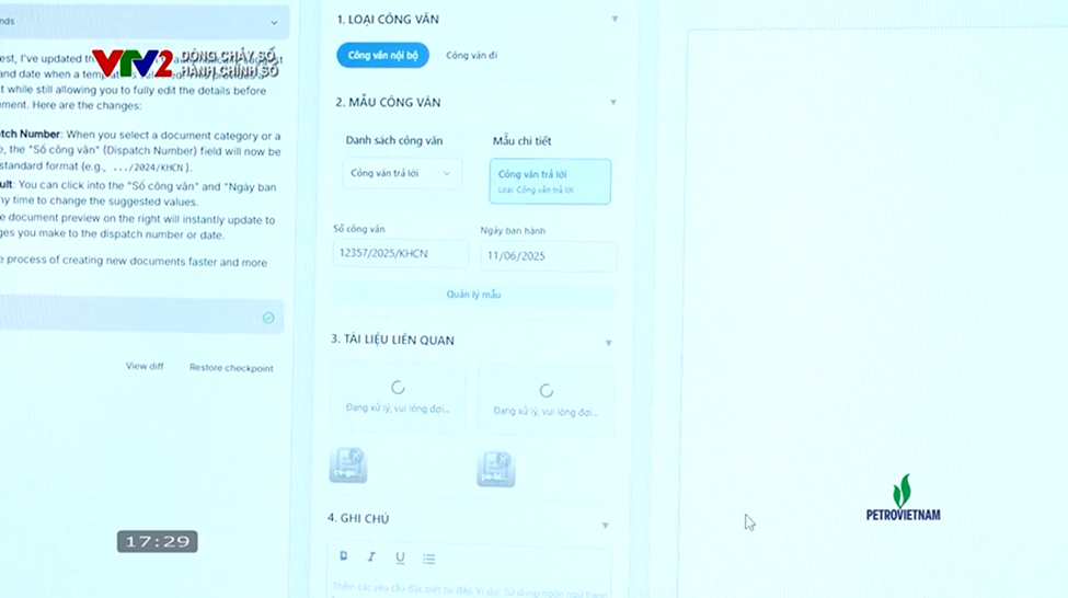 Chương trình “Dòng chảy số”: Từ “văn phòng giấy” đến “văn phòng số”