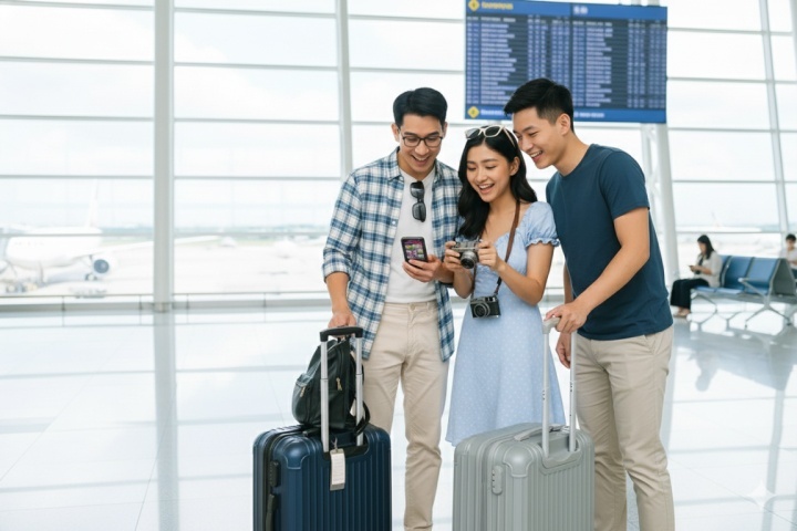Đặt vé máy bay trên VCB Digibank khách hàng có cơ hội trúng cặp vé khứ hồi của Vietnam Airlines Đặt vé máy bay trên VCB Digibank khách hàng có cơ hội trúng cặp vé khứ hồi của Vietnam Airlines
