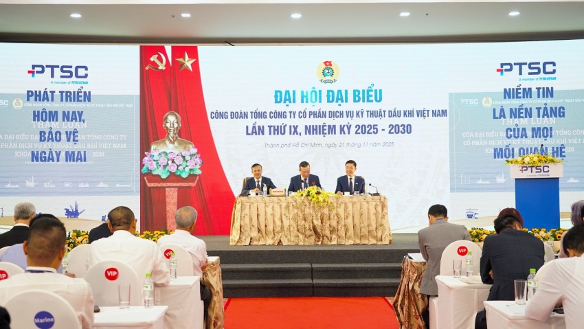 Đại hội Công đoàn PTSC lần thứ IX: Đồng hành chiến lược - Chăm lo đoàn viên - Đổi mới hoạt động