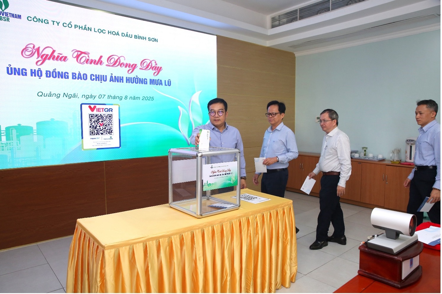 BSR kêu gọi ủng hộ đồng bào bị lũ lụt tại các tỉnh miền Trung Tây Nguyên