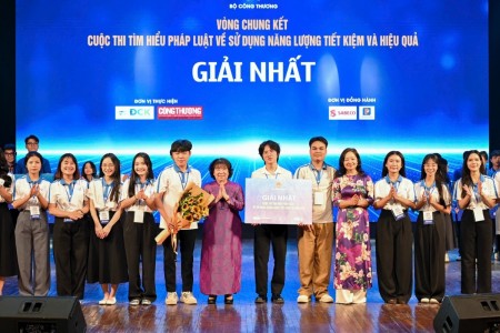 Đại học Kinh tế - Kỹ thuật Công nghiệp vô địch cuộc thi về tiết kiệm năng lượng