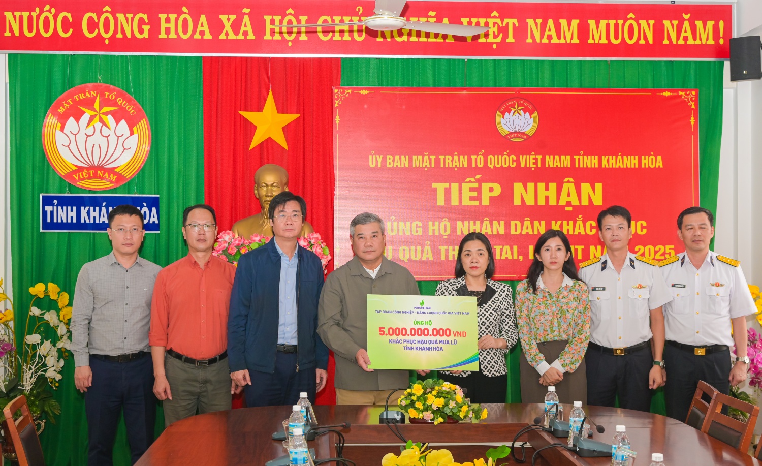 Petrovietnam phát động quyên góp ủng hộ đồng bào miền Trung, Tây Nguyên bị ảnh hưởng bởi mưa lũ