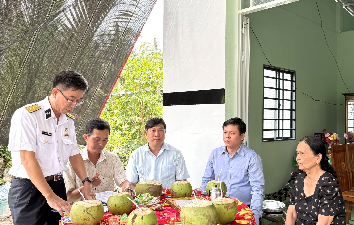 Hội Cựu chiến binh PTSC trao nhà “Nghĩa tình đồng đội” tại Vĩnh Long