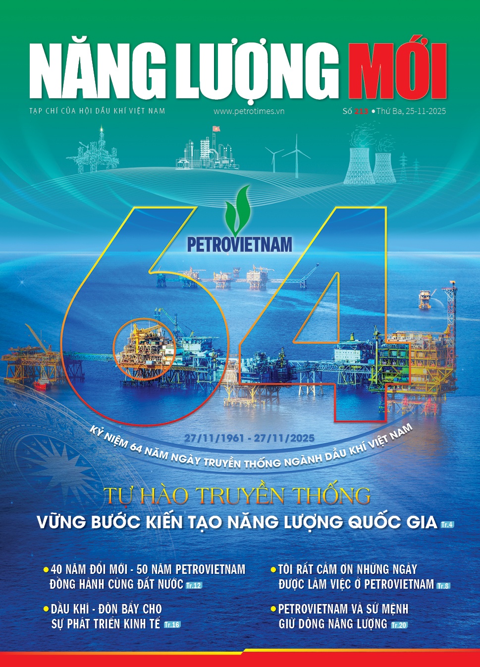 Đón đọc Tạp chí Năng lượng Mới số 213, phát hành thứ Ba ngày 25/11/2025 Đón đọc Tạp chí Năng lượng Mới số 213, phát hành thứ Ba ngày 25/11/2025