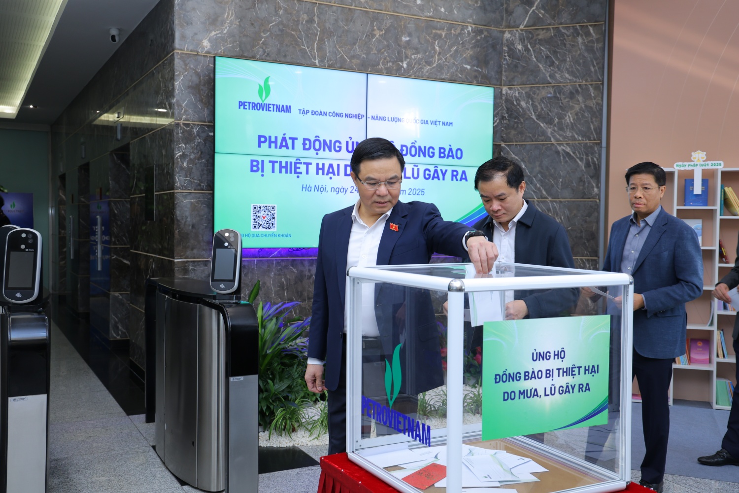 Petrovietnam phát động quyên góp ủng hộ đồng bào miền Trung, Tây Nguyên bị ảnh hưởng bởi mưa lũ