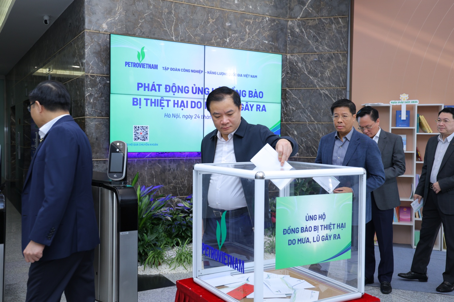 Petrovietnam phát động quyên góp ủng hộ đồng bào miền Trung, Tây Nguyên bị ảnh hưởng bởi mưa lũ