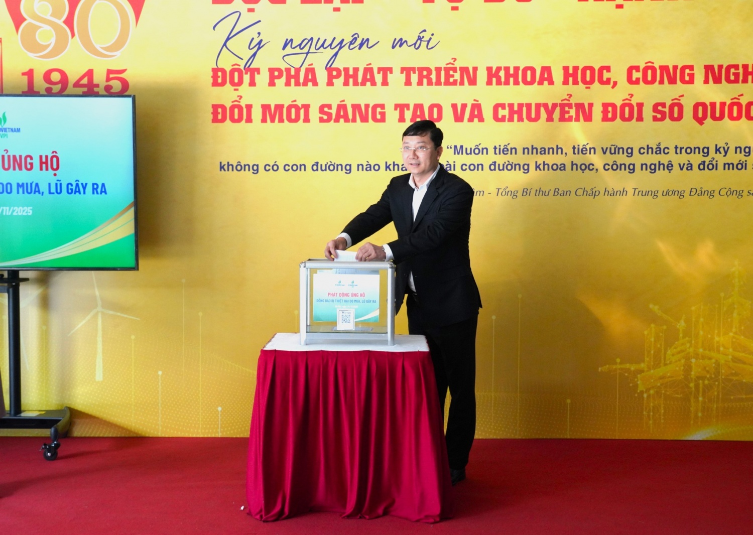 Công đoàn VPI phát động ủng hộ đồng bào miền Trung và Tây Nguyên chịu ảnh hưởng bởi mưa lũ