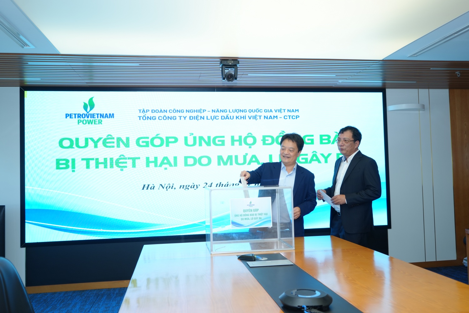 PV Power phát động quyên góp chung tay cùng đồng bào bị ảnh hưởng thiên tai