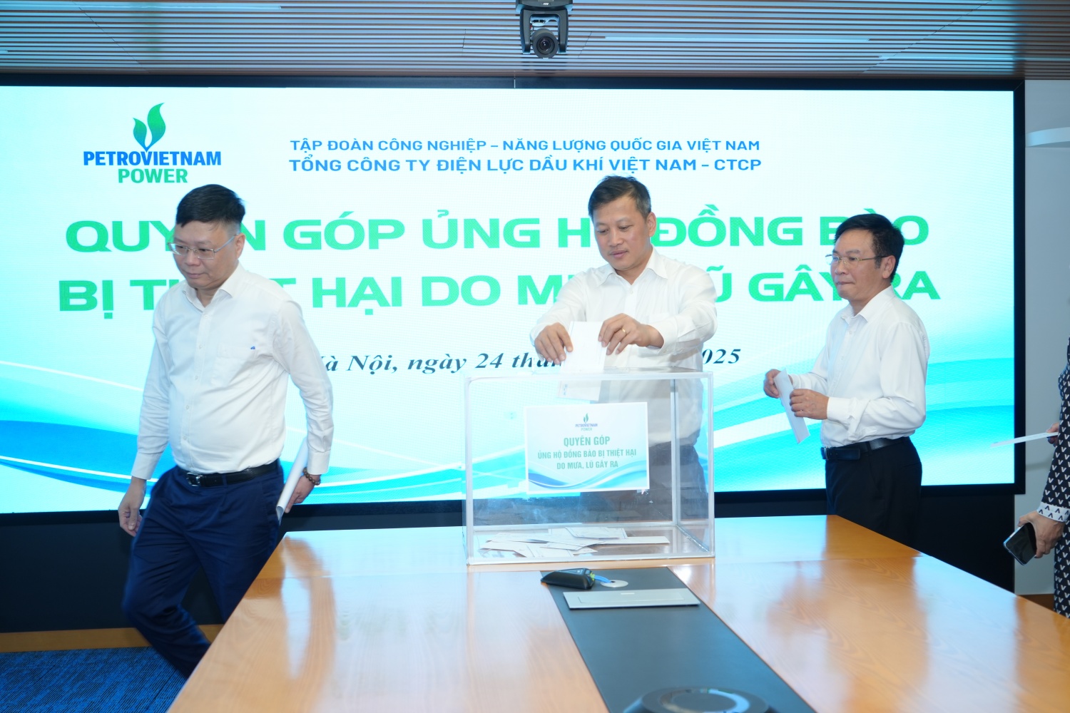 PV Power phát động quyên góp chung tay cùng đồng bào bị ảnh hưởng thiên tai