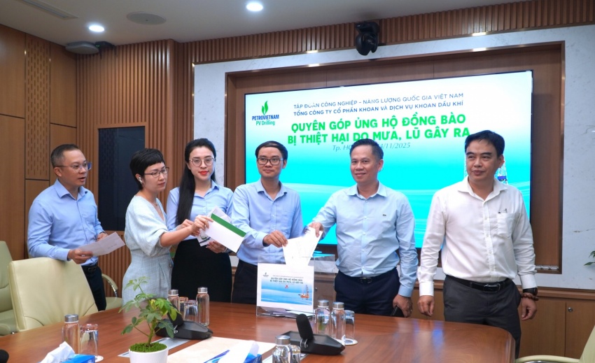 PV Drilling phát động quyên góp ủng hộ đồng bào miền Trung và Tây Nguyên