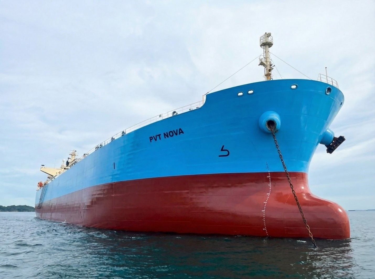 PVTrans tiếp nhận tàu chở dầu PVT Nova: Nâng tầm quy mô, khẳng định vị thế