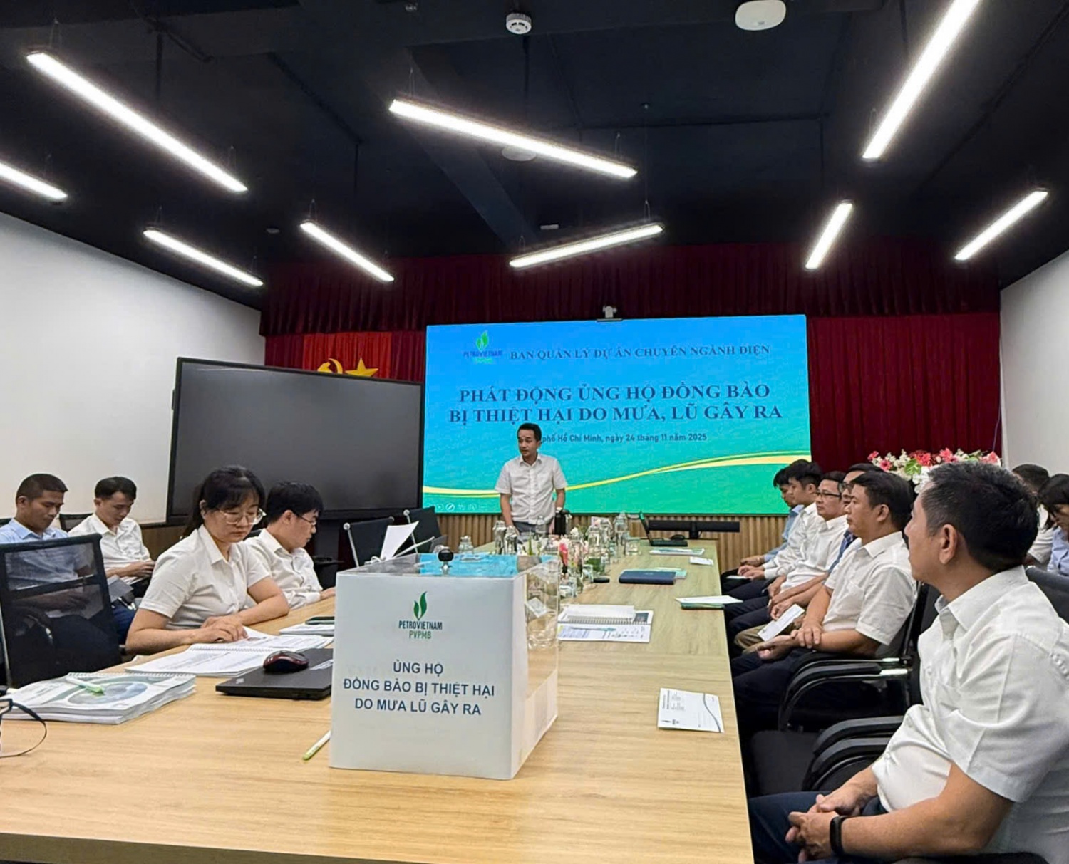 PVPMB phát động quyên góp ủng hộ đồng bào miền Trung, Tây Nguyên bị ảnh hưởng bởi mưa lũ PVPMB phát động quyên góp ủng hộ đồng bào miền Trung, Tây Nguyên bị ảnh hưởng bởi mưa lũ