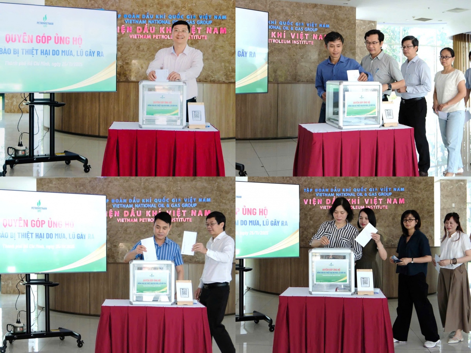 Công đoàn VPI phát động ủng hộ đồng bào miền Trung và Tây Nguyên chịu ảnh hưởng bởi mưa lũ Công đoàn VPI phát động ủng hộ đồng bào miền Trung và Tây Nguyên chịu ảnh hưởng bởi mưa lũ