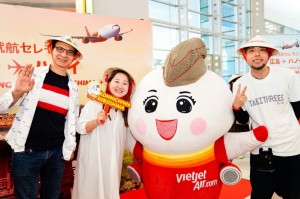 Vietjet tăng chuyến bay Hiroshima - Hà Nội lên 4 chuyến khứ hồi mỗi tuần