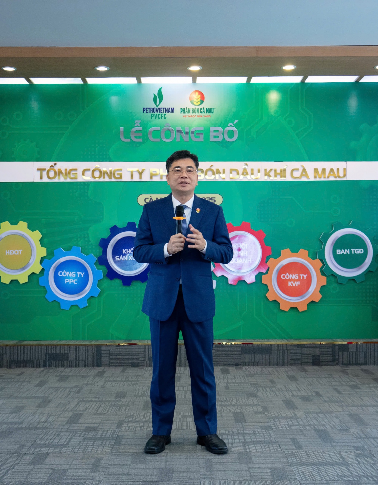 PVCFC công bố trở thành Tổng công ty Phân bón Dầu khí Cà Mau