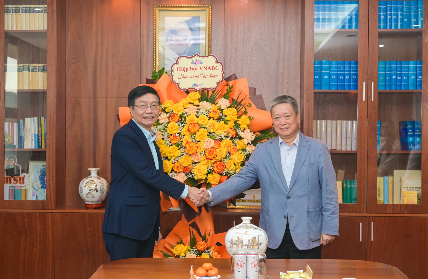 VNABC chúc mừng Petrovietnam nhân kỷ niệm 64 năm Ngày Truyền thống ngành Dầu khí Việt Nam