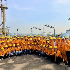 Đoàn học viên lớp “Lãnh đạo tương lai Petrovietnam" 2025 trải nghiệm thực tế tại Kho cảng LNG Thị Vải