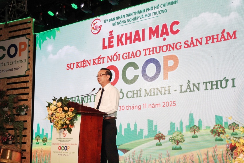 Khai mạc OCOP Thành phố Hồ Chí Minh Lần thứ I: Nâng tầm thương hiệu Việt, Lan tỏa tinh thần Lá lành đùm lá rách Nâng tầm thương hiệu Việt, hướng về đồng bào miền Trung