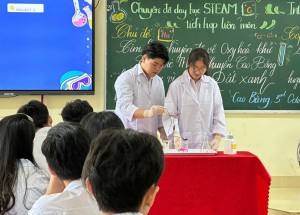“STEM Innovation Petrovietnam” tiếp sức đam mê nghiên cứu, sáng tạo cho học sinh Cao Bằng
