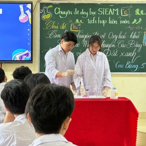 “STEM Innovation Petrovietnam” tiếp sức đam mê nghiên cứu, sáng tạo cho học sinh Cao Bằng