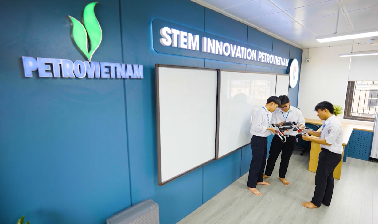 STEM Innovation Petrovietnam sẽ tạo ra một thế hệ học sinh mới
