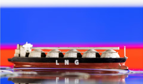 Xuất khẩu LNG của Nga bật tăng trong tháng 11