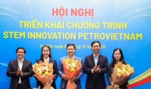 [Chùm ảnh] Petrovietnam kiến tạo hệ sinh thái sáng tạo, xây dựng 100 phòng STEM đạt chuẩn quốc tế