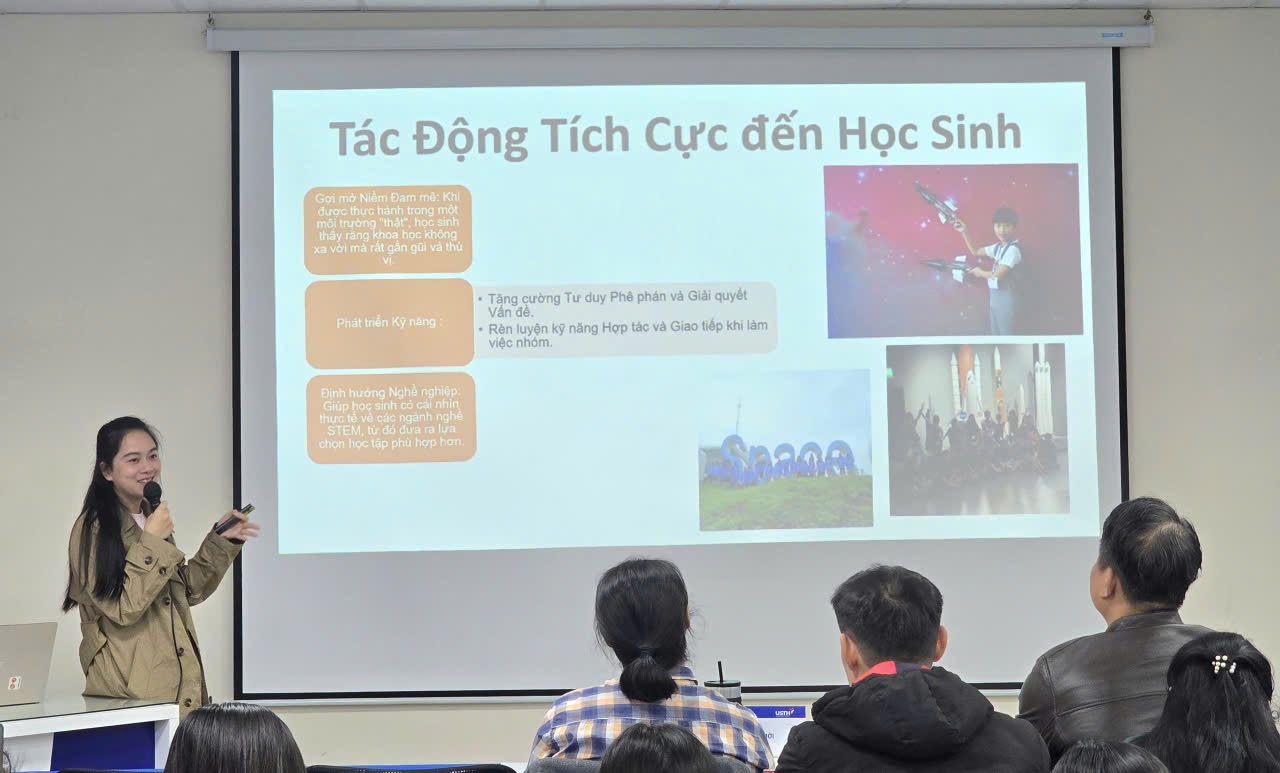 STEM Lab: Gieo mầm tình yêu khoa học vũ trụ cho học sinh STEM Lab: