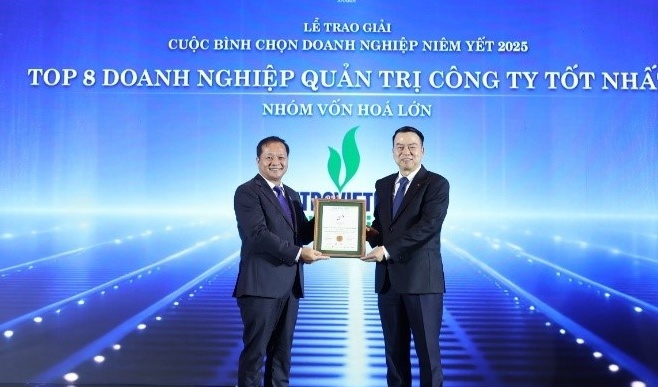 PV Drilling được vinh danh 3 hạng mục tại Cuộc bình chọn Doanh nghiệp niêm yết 2025