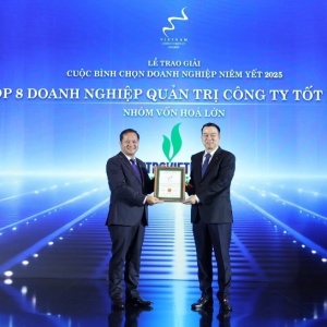 PV Drilling được vinh danh 3 hạng mục tại Cuộc bình chọn Doanh nghiệp niêm yết 2025