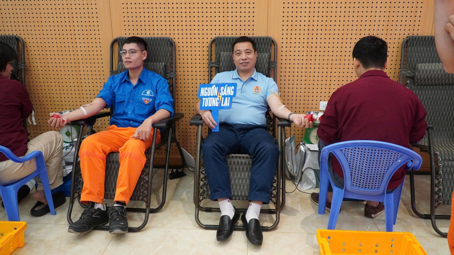 NMNĐ Thái Bình 2 tổ chức Ngày hội hiến máu nhân đạo “Trao giọt hồng - Gửi yêu thương”