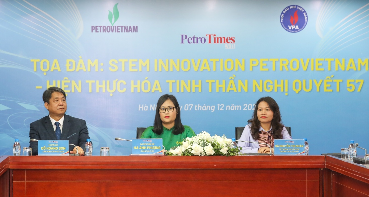 [Trực tiếp] Tọa đàm “STEM Innovation Petrovietnam” - Hiện thực hóa tinh thần Nghị quyết 57