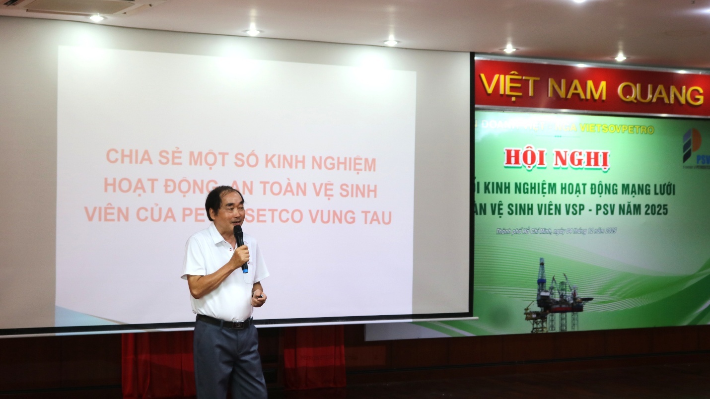 Vietsovpetro và PETROSETCO Vũng Tàu trao đổi kinh nghiệm mạng lưới ATVSV Vietsovpetro và PETROSETCO Vũng Tàu trao đổi kinh nghiệm mạng lưới ATVSV