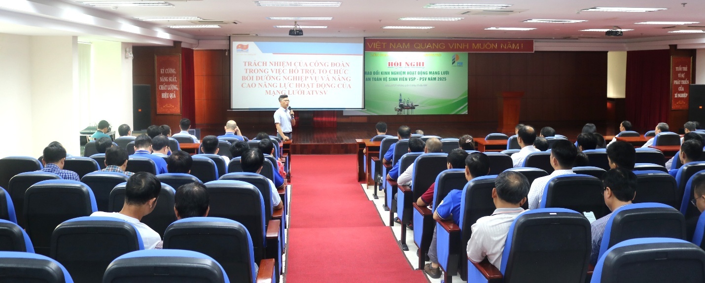 Vietsovpetro và PETROSETCO Vũng Tàu trao đổi kinh nghiệm mạng lưới ATVSV Vietsovpetro và PETROSETCO Vũng Tàu trao đổi kinh nghiệm mạng lưới ATVSV
