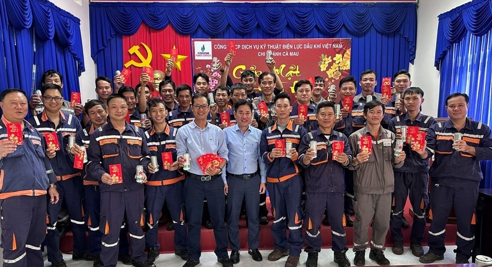 PV Power Services - Chi nhánh Cà Mau gặp mặt đầu Xuân Ất Tỵ năm 2025
