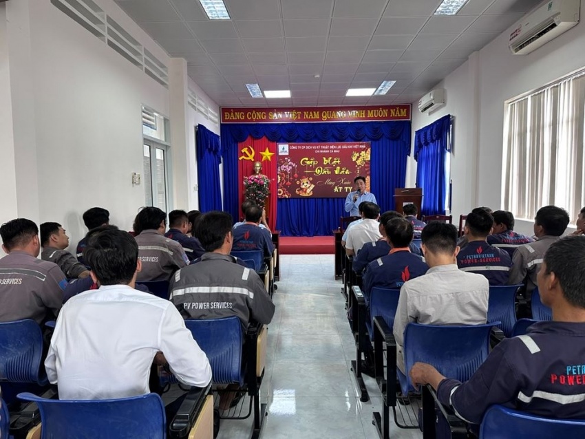 PV Power Services - Chi nhánh Cà Mau gặp mặt đầu Xuân Ất Tỵ năm 2025