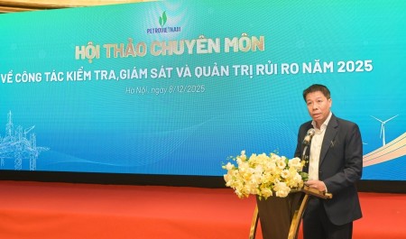 Petrovietnam nâng cao chất lượng công tác kiểm tra, giám sát và quản trị rủi ro trong giai đoạn mới