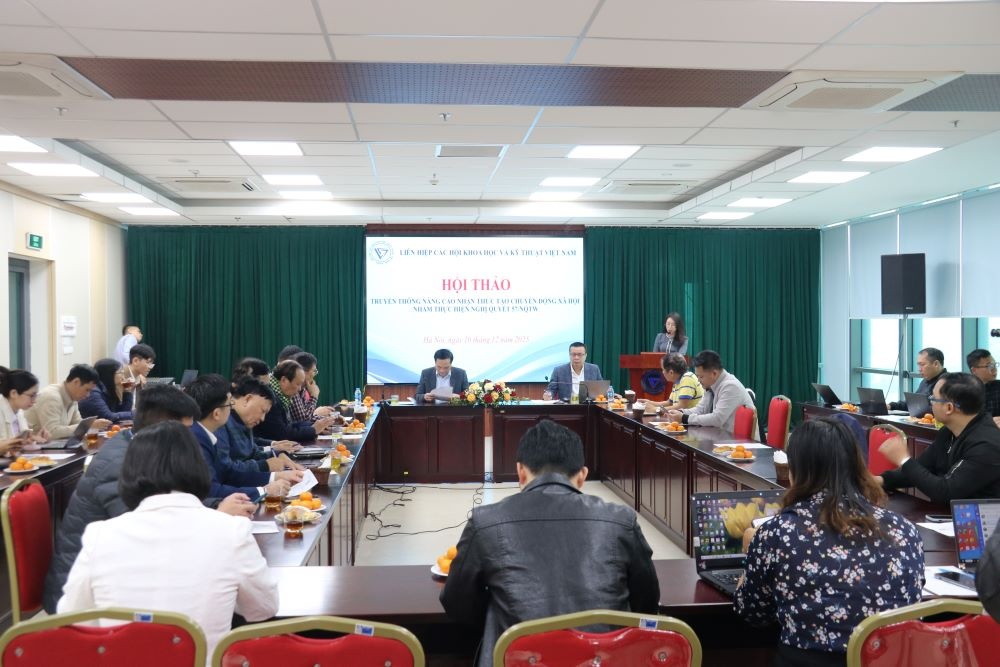 Liên hiệp Hội Việt Nam truyền tải tinh thần Nghị quyết 57 vào cuộc sống Liên hiệp Hội Việt Nam truyền tải tinh thần Nghị quyết 57 vào cuộc sống