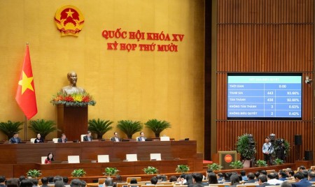 Quốc hội thông qua Luật Thuế thu nhập cá nhân (sửa đổi)