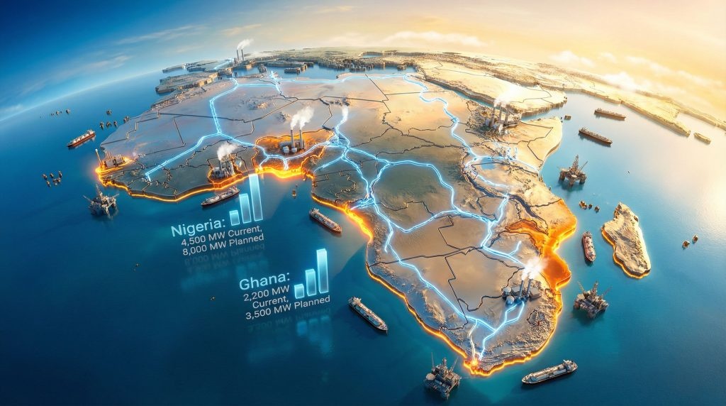 Làn sóng tăng sản lượng khí ở châu Phi Làn sóng tăng sản lượng khí ở châu Phi